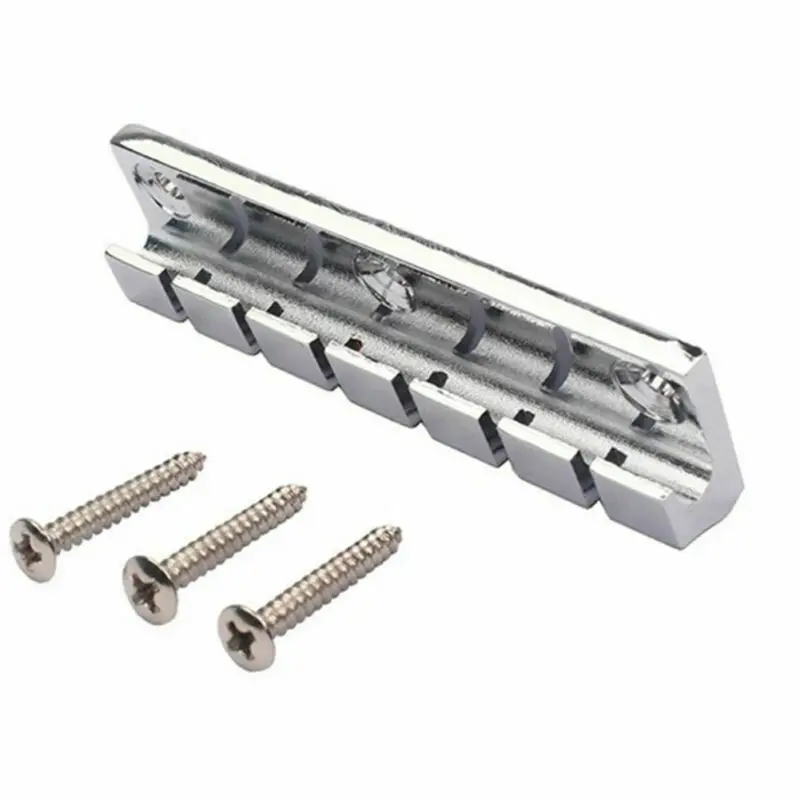 

6 String Alloy Anchor Type Tailpiece with Screws For Lap Steel SG Guitar Parts Flat Top Guitar