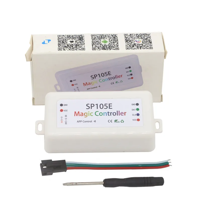 Светодиодный WiFi Bluetooth музыкальный контроллер SP105E SP106E SP107E SP108E SP501E SP110E адресуемый