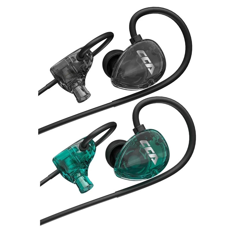 

CCA CSA In Ear Wired Earphone Monitor Headphones Noise Reduction Earbuds Sport Noise Reduction Headset Without Mic