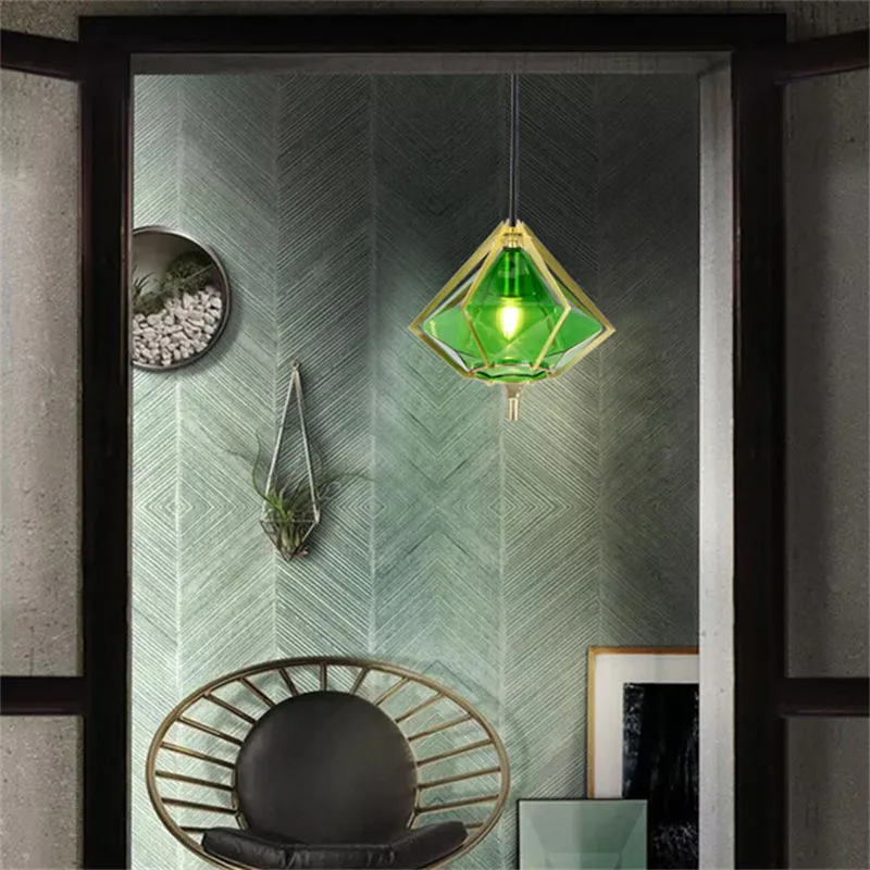 Простой Ресторан одна голова люстра окно бар стол магазин кафе стеклянная