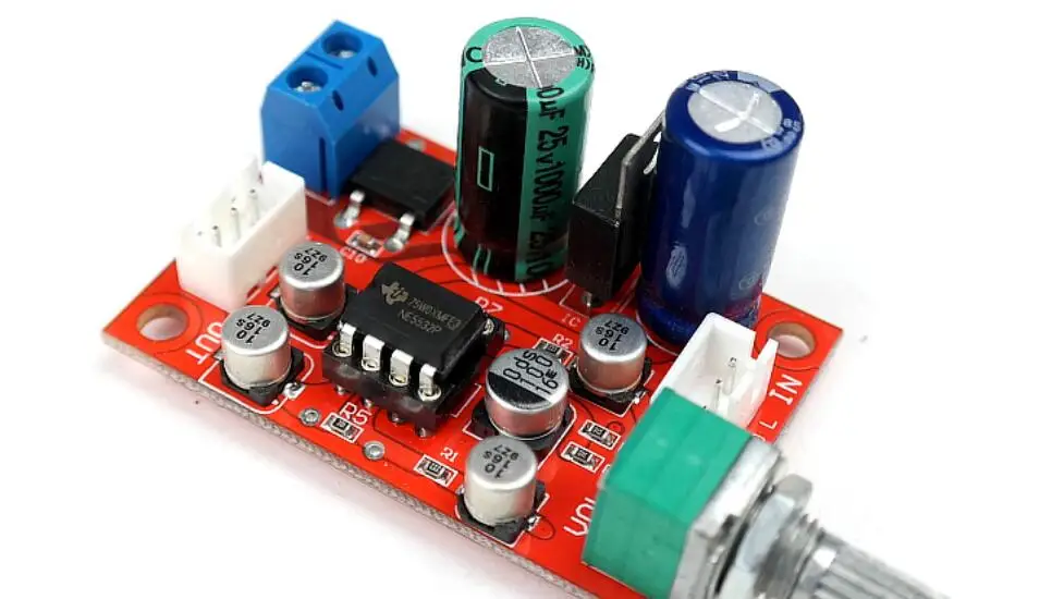 DC 12V 24V NE5532 усилитель предусилитель board OPAMP с регулятором громкости|Усилители