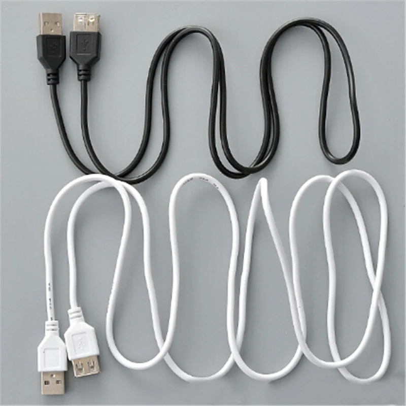 Высокоскоростной удлинитель USB-кабеля для зарядки Шнур USB 2,0 A штекер-гнездо Удлинительный кабель 1,5 м