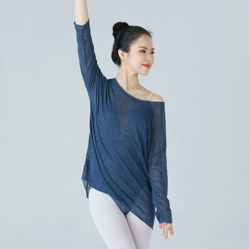 Прозрачный сетчатый костюм для классических танцев взрослых свободный балетных