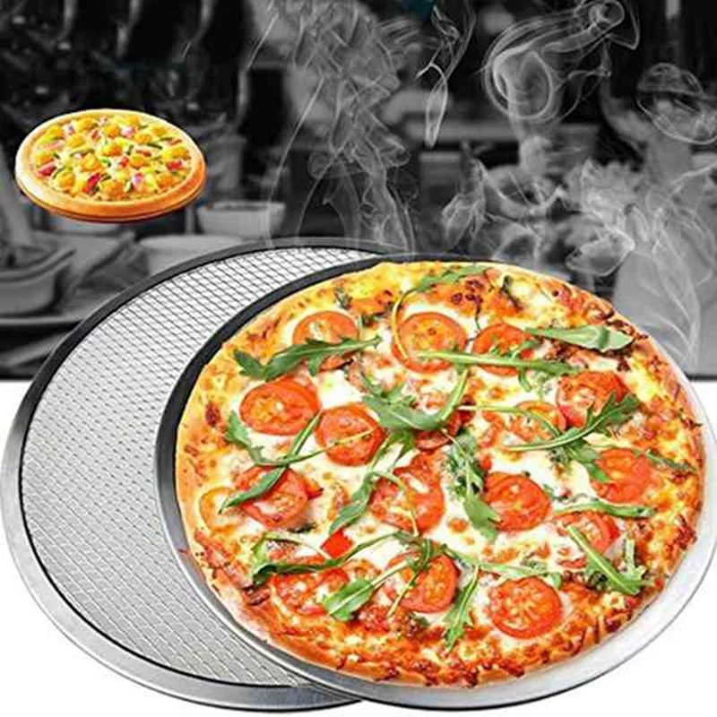 Pizza Sn 3 шт. Аксессуары Для Выпечки Пиццы антипригарный сетчатый лоток для выпечки