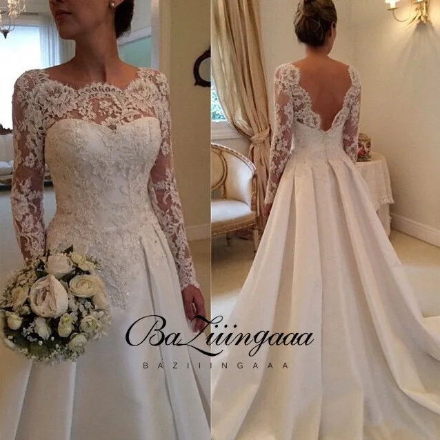 

Elegant Lace Mermaid Wedding Dress Full Floral Print Lace Up Church Suitable for Wedding Africa Europe Americas Bride