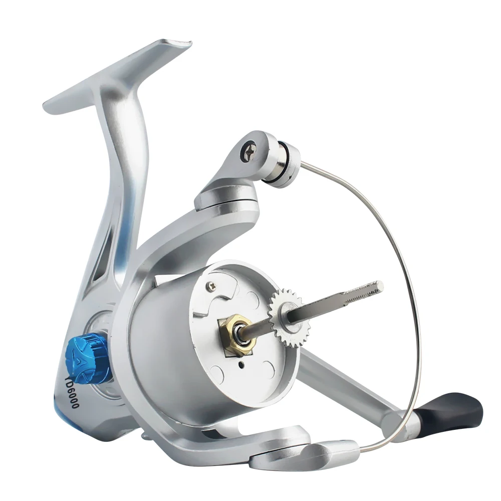 

2017 New Anti-CorrosiveFresh/Salt Water SS2000 Quality Lure Spinning Fishing Reel Two Metal Spools Spinning Reel