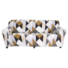 Stretch Sofa Covers Furniture Protector Polyester Loveseat Couch Cover l 1/2/3/4-seater Arm Chair Cover for Living Room