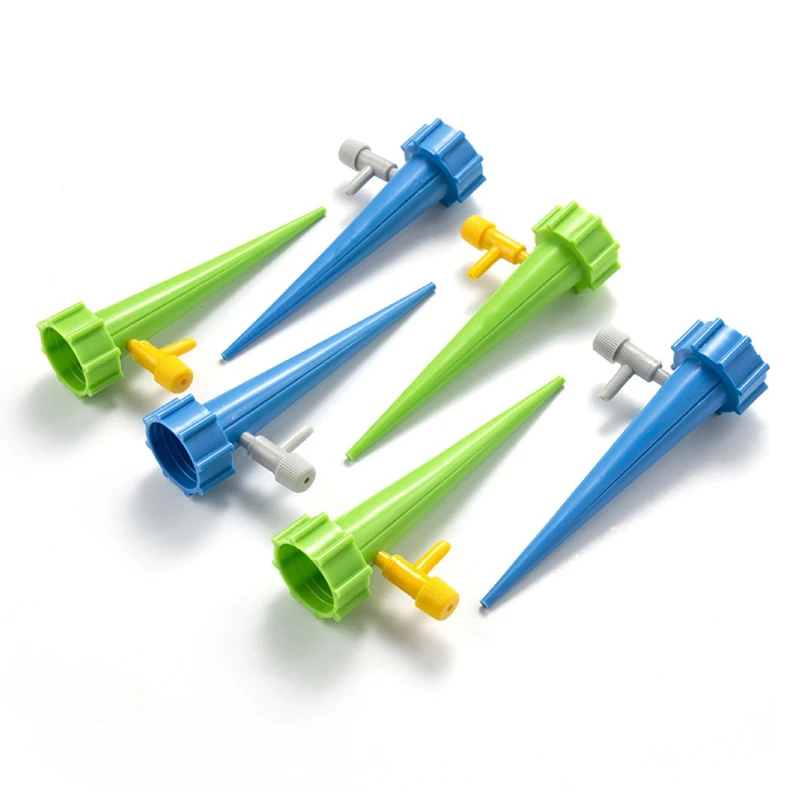 Automatic Plant Water Seepage Organ Drop Dawdler Valve Adjust Flower Self Watering Spikes Stakes Irrigation System | Дом и сад