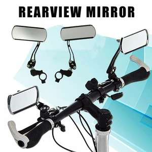 Bicycle Accessories Rear view Mirror Adjustable Aluminium Alloy Bike Mirror-Reflector For Mountain/Road Bike/Electric Bike