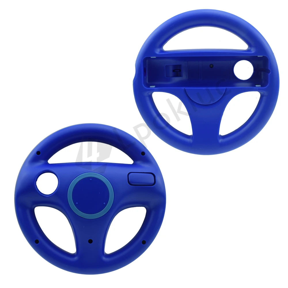 2pcs Mulit-colors Mario Kart Racing Wheel Games Steering Wheel for Wii Remote Game Controller images - 6
