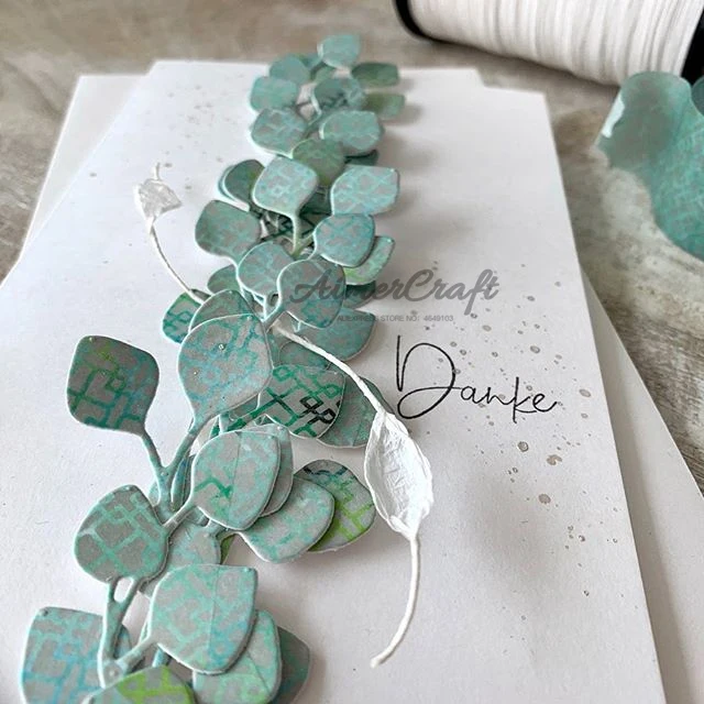 Flower Grass Series Metal Cutting Dies Scrapbooking Stencil Decorative Embossing Craft Die Cuts Card Making New For 2020 | Дом и сад