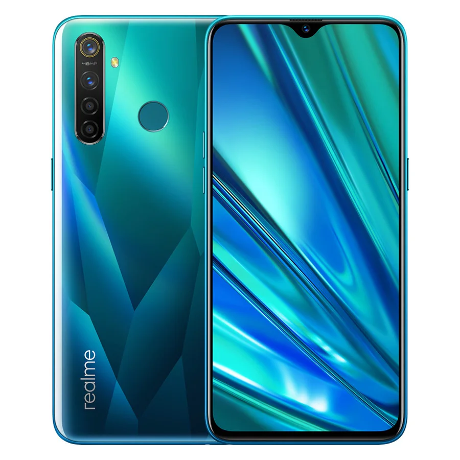 Быстрое зарядное устройство VOOC мобильный телефон Realme 5 Pro 8 Гб ОЗУ 128 ПЗУ 6