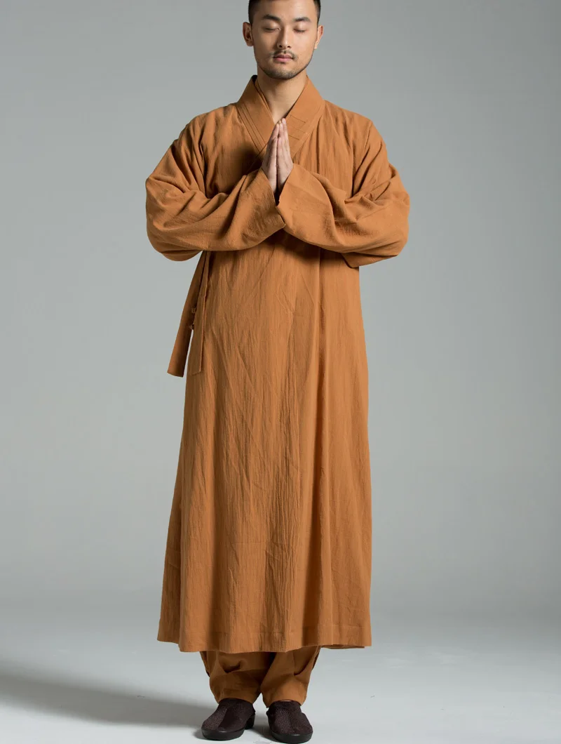 Длинное платье Ciyuan буддийский монах халат медитация летнее прохладное мытье