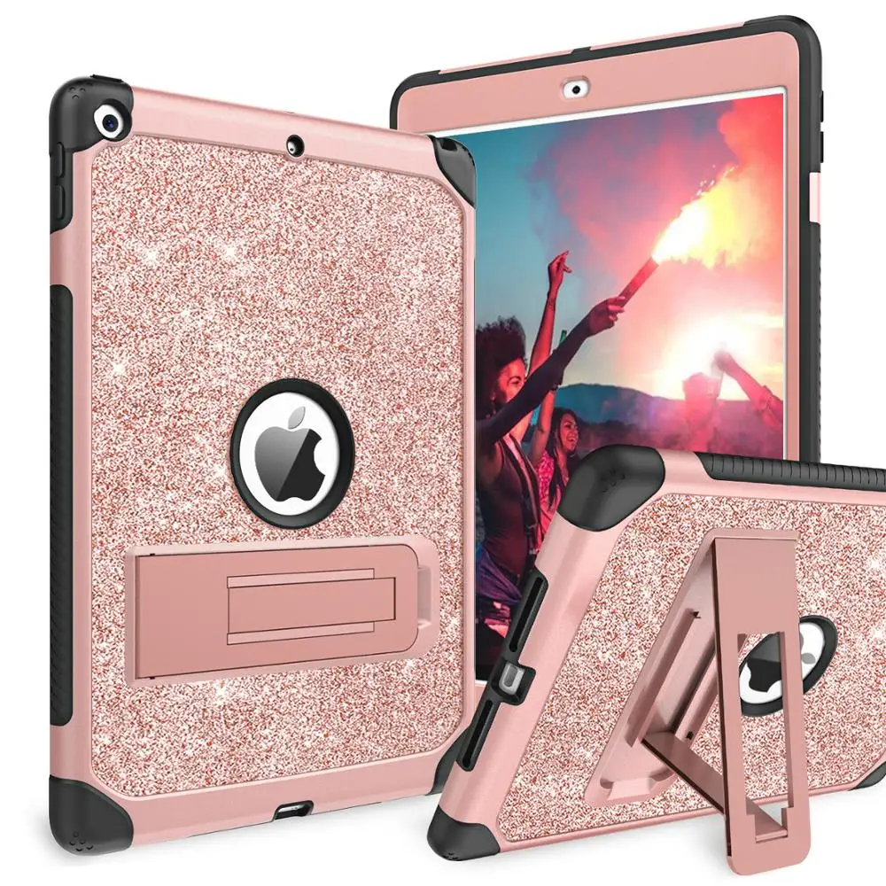 Защитный чехол BENTOBEN для iPad 7 поколения блестящий Блестящий трехслойный