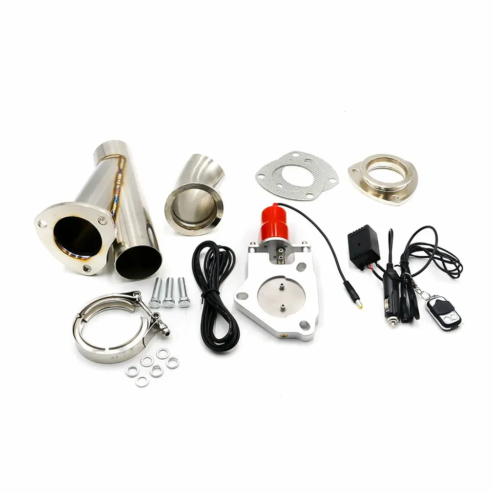 

Exhaust Dual Valve Electric Y Pipe E-Cut Out Catback with Remote Control Muffler Professional Car Accessories