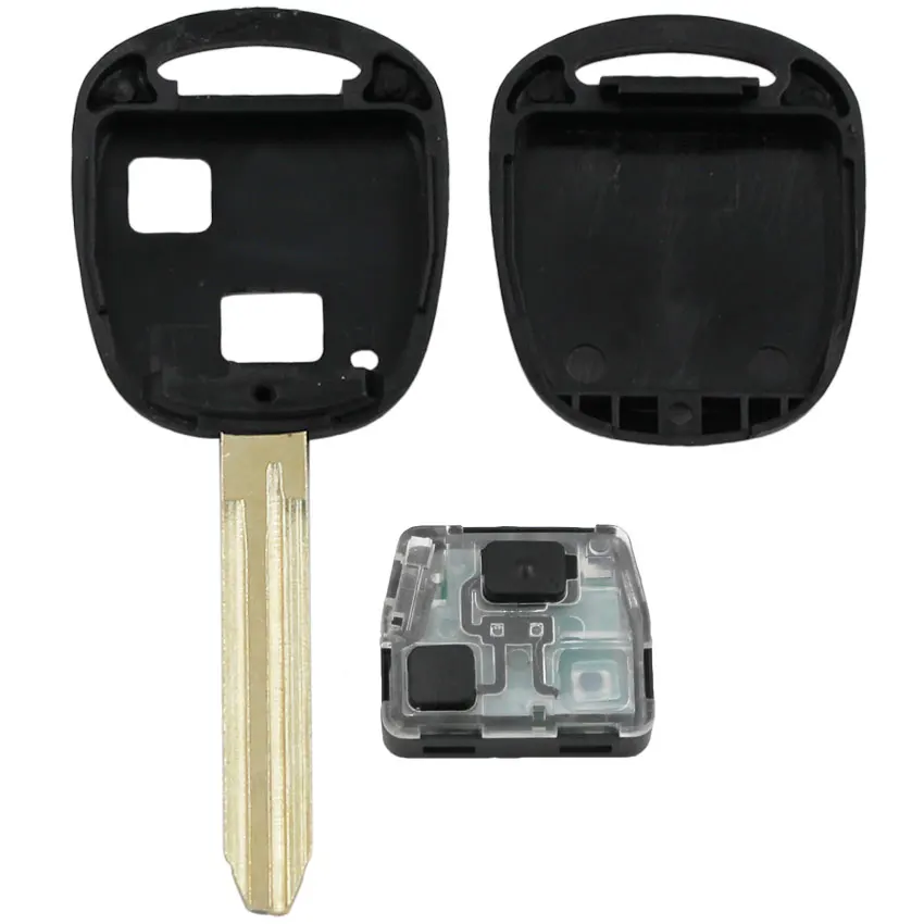 2 кнопки дистанционного ключа для салона автомобиля замками 315/433 МГц 4C/4D67 чип Toyota