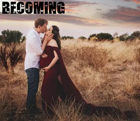 Платье для беременных с коротким рукавом платье макси платья фотосессии детское