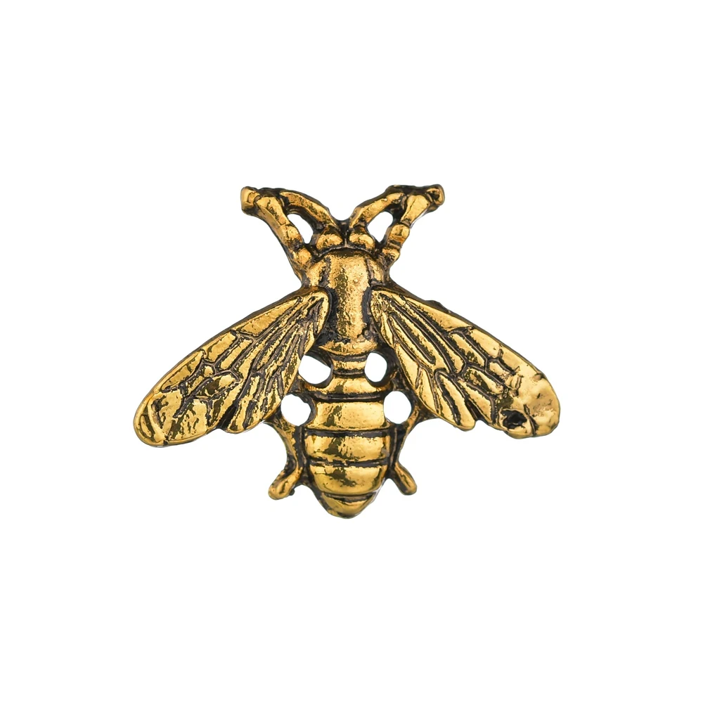 Gariton Золотая Серебряная Брошь в виде пчелы шпильки для женщин Изысканные ретро