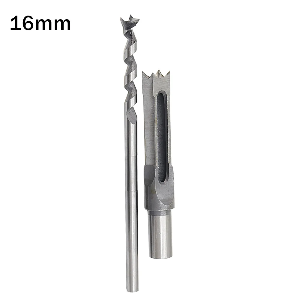 

16mm Woodworking Twist Drill Bits Square HSS Auger Mortising Chisel Drill 6mm 6.4mm 8mm 9.5mm10mm 12.7mm 15mm Hole Extended Tool