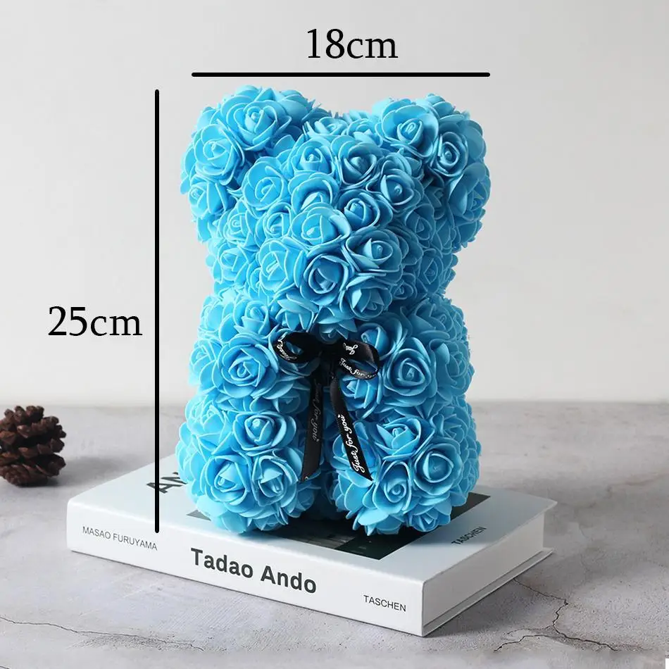 Прямая поставка Роскошный розовый медведь сердце мишка тедди розовые