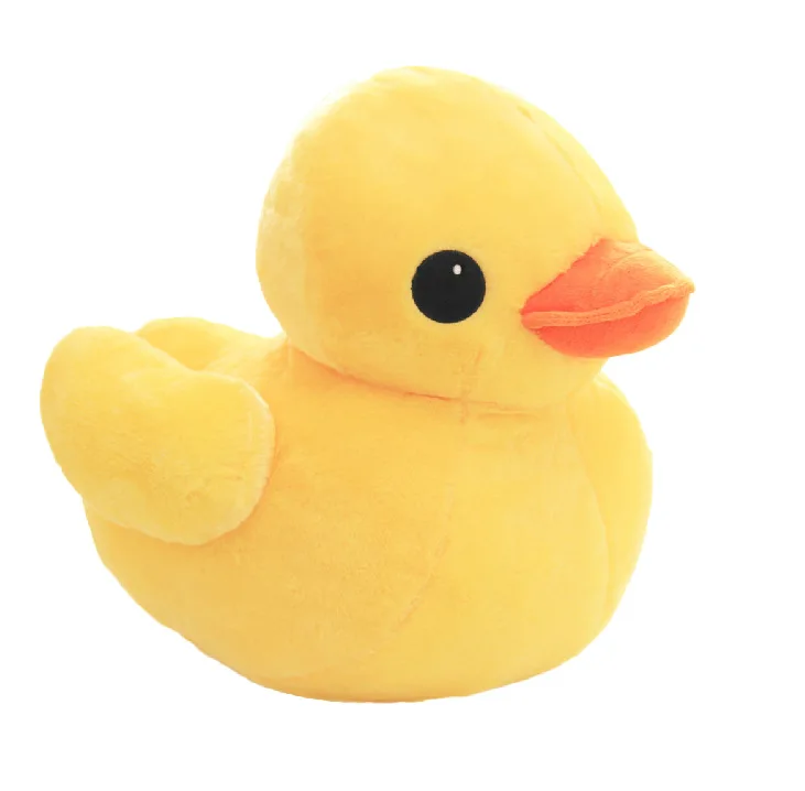 

Pelúcia de pato amarelo 20cm, brinquedos macios para crianças, bebês, meninas, presentes de natal