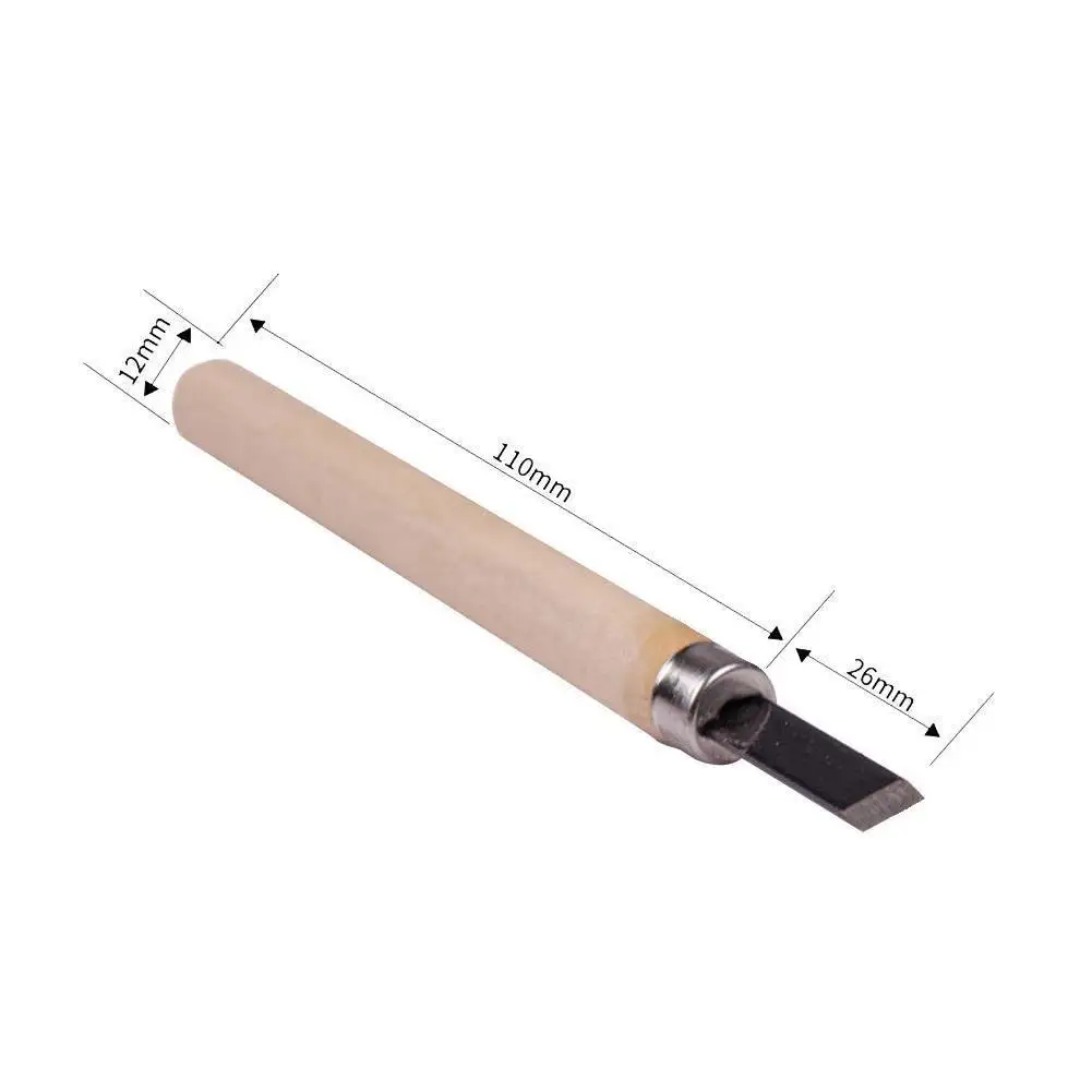 

12pcs Professional Wood Carving Chisel Knife Hand Tool Set For Basic Detailed Carving Woodworkers Gouges Multi Purpose DIY