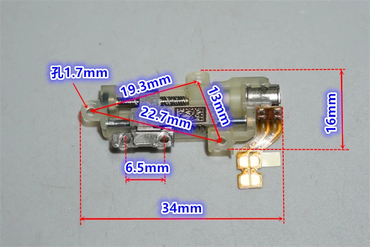 Stroke 8.5mm Ultra-miniature linear actuator 5mm planetary reduction stepper motor precision screw lifting DC Motor | Обустройство