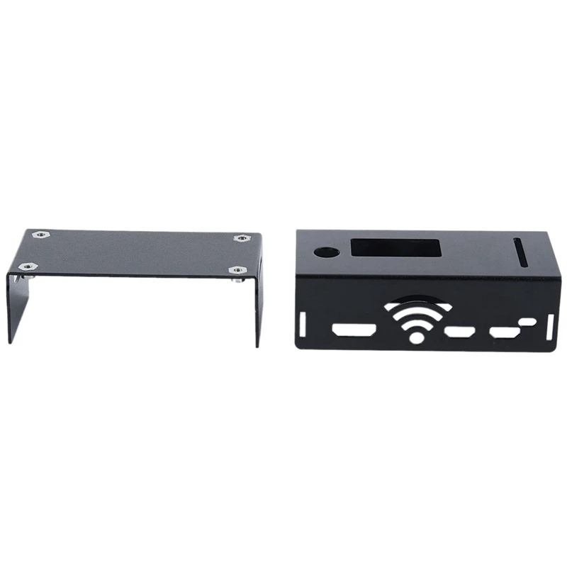 hot cnc aluminum alloy case with 7 inch model b lcd display press screen lcd 1024x600 hdmi tft monitor holder case free global shipping