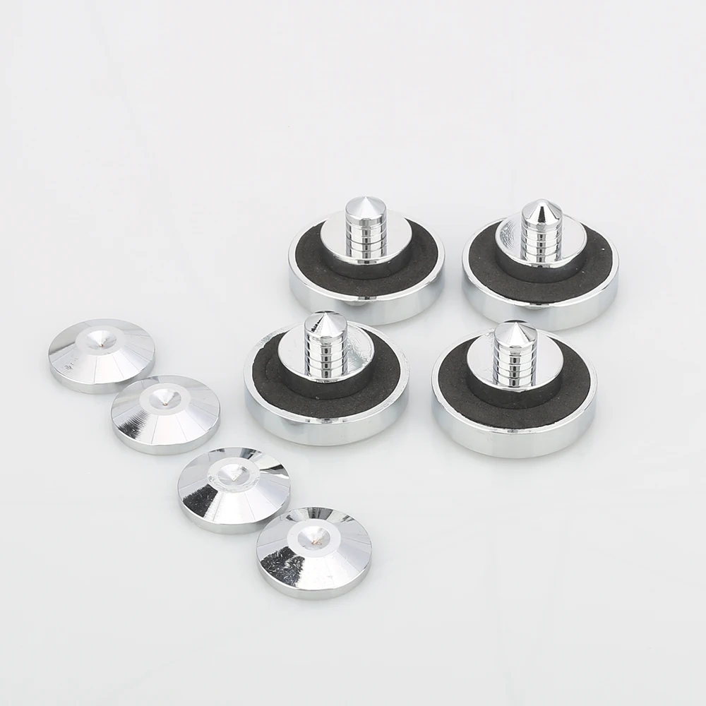 4xchrome колонка с изолирующими ножками латунный конусный поворотный усилитель|speaker