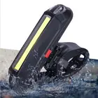 Светодиодный задний фонарь для велосипеда, многорежимный предупреждающий фонарь для велосипеда, водонепроницаемый, с зарядкой от USB, автоматическое отключение, передний и задний фонарь