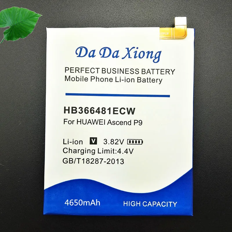 Новая модель [HB366481ECW] Аккумулятор для huawei Ascend P9 EVA-AL00 AL10 EVA-TL00 для Ascend P9 Lite G9, Honor 8, 5C