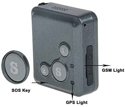 GPS трекер ожерелье для детей Человек-паук Smart Mini Gps RF-V16 длительное время работы в