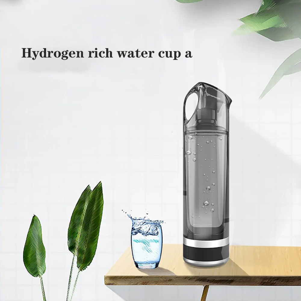 Hydrogen-rich water cup Negative ion hydroxide ion health water cup Rechargeable electrolysis water cup 