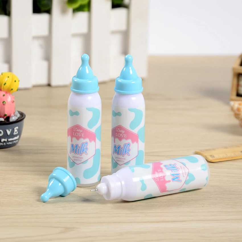 0 38 мм канцелярские Красивая Детская Бутылочка стирающиеся ручки гелевая ручка