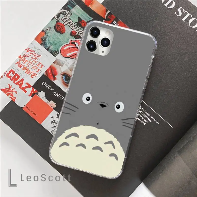 

Hayao Miyazaki Anime My Neighbor Totoro Phone Case For iphone 12 5 5s 5c se 6 6s 7 8 plus x xs xr 11 pro max
