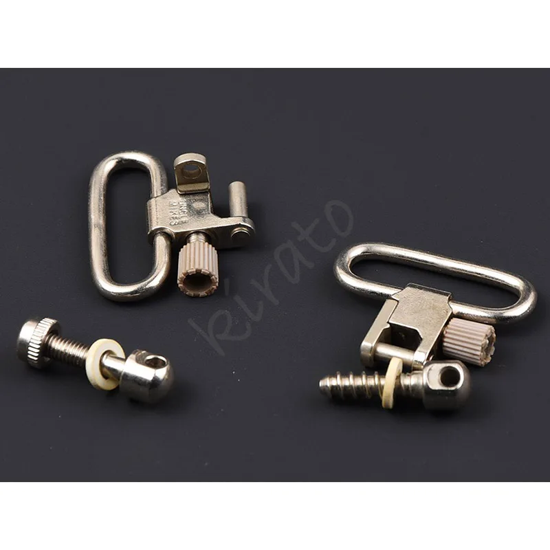 Спарта сталь QD пистолет Слинг Вертлюги с резьбой по дереву большинство из