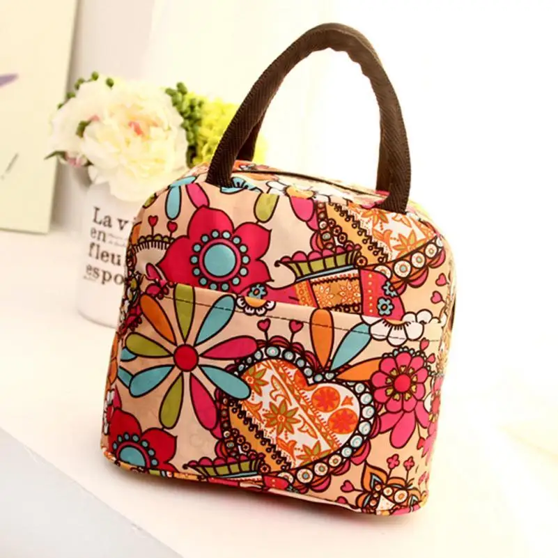 

Student Lunch Thermal Bags Lunch Tote Insulated Picnic Handbag Bag Fashion Insulated Bags Pouch Tote Waterproof Thermal Women Fa