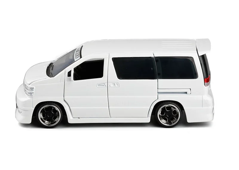 Сказочный модифицированный MPV светильник из 1/32 сплава модель игрушечного