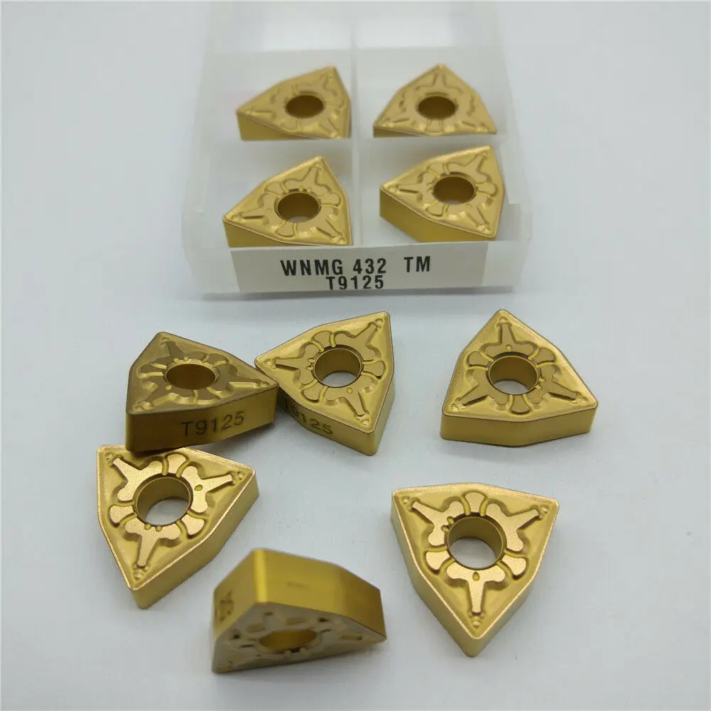 20 шт Tungaloy WNMG080408-TM T9125 WNMG432-TM CNC карбидная Поворотная вставка | Инструменты