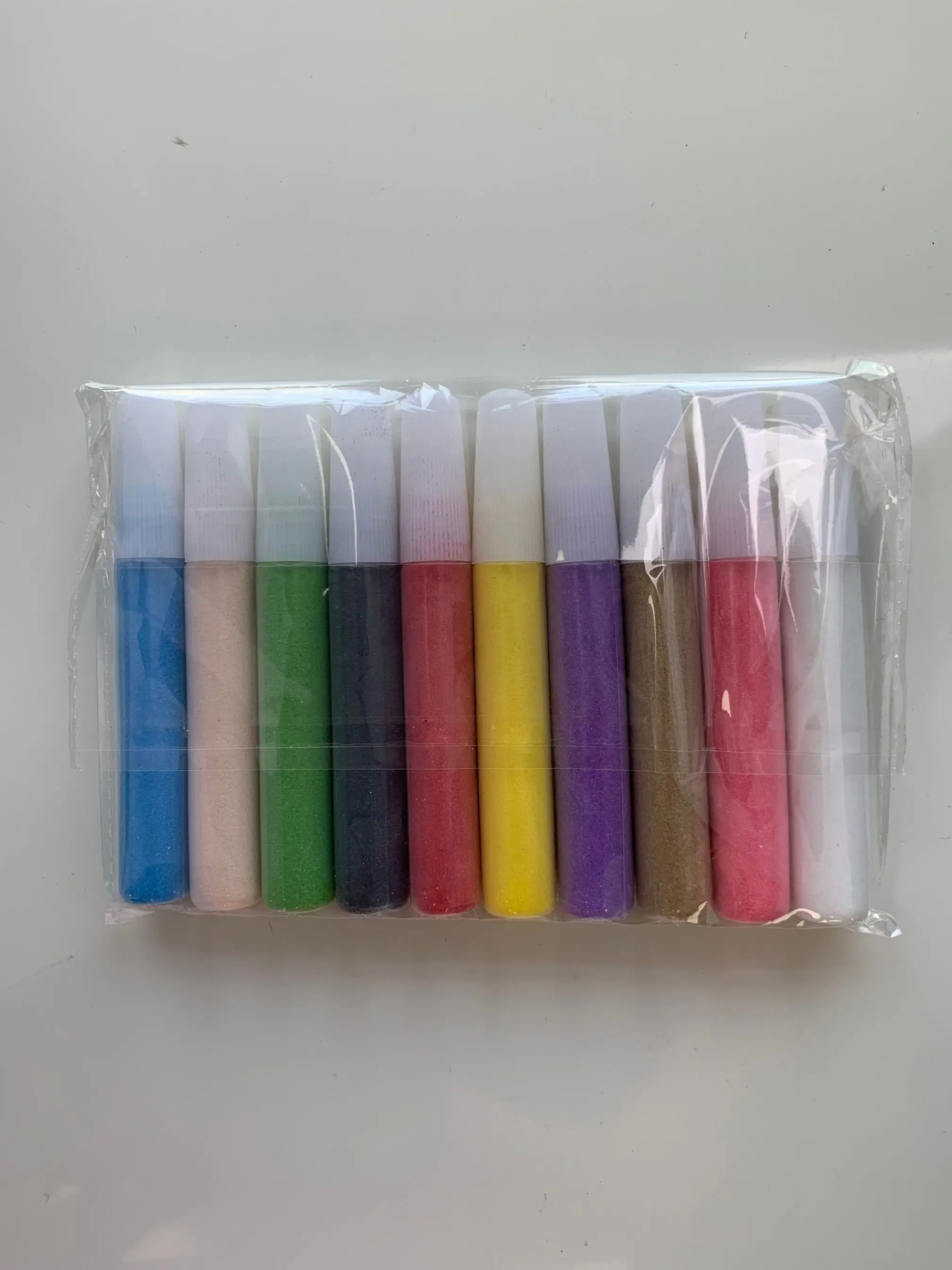 

Bottled color sand for sand art 10 colors/set Sand pens