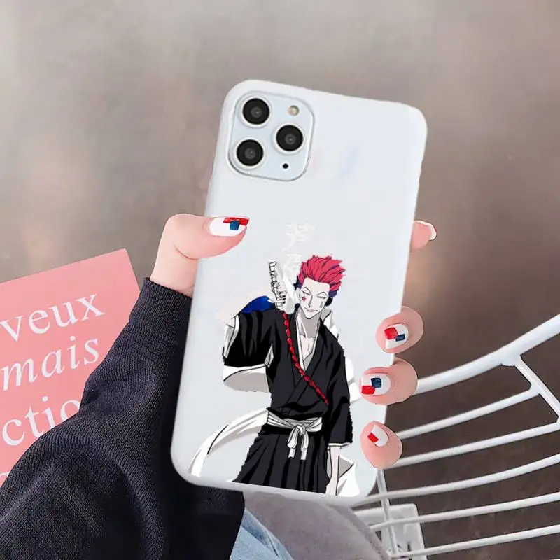 

Hunter x Hunter Phone Case White Candy Color for iPhone 6 7 8 11 12 s mini pro X XS XR MAX Plus