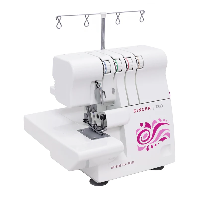 4-х (3-x) - ниточный оверлок Singer T80D 90W | Дом и сад