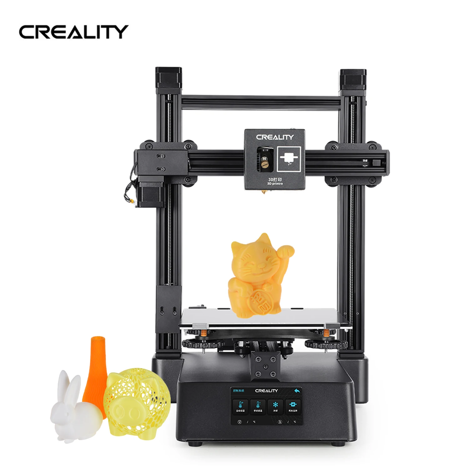 3D принтеры 200*200*200mm объем сборки Creality CP 01 3 в 1 4 дюймовый сенсорный экран