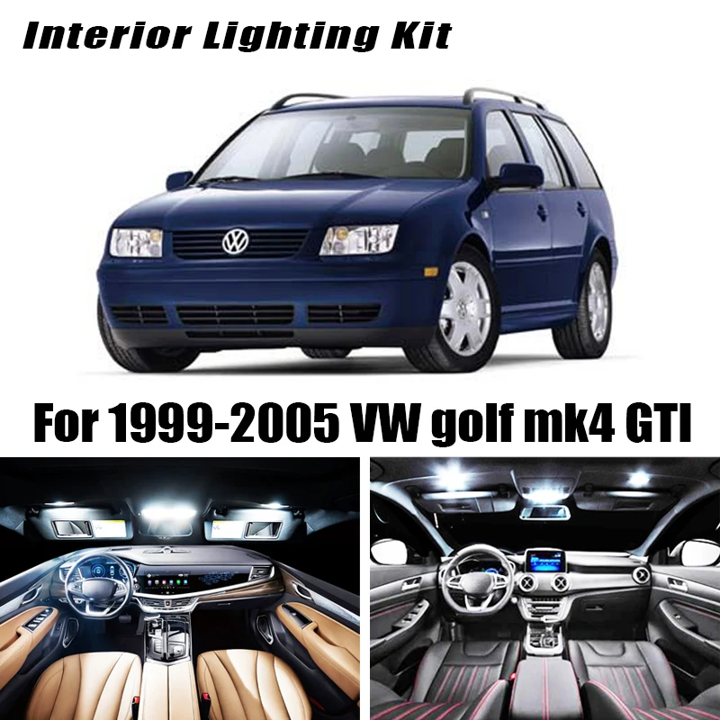 15 шт. Автомобильные светодиодные лампы для Volkswagen VW golf 4 mk4 GTI canbus|Сигнальная лампа| |
