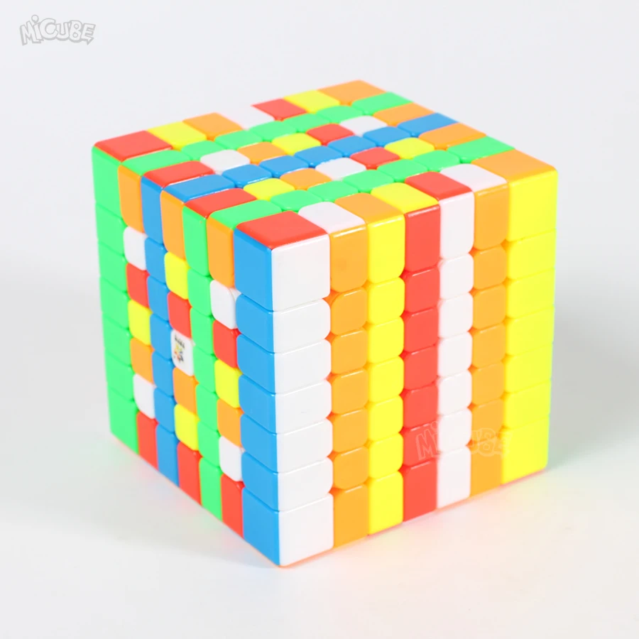 7x7x7 кубик головоломка MagicYuxin Магическая 7x7 магнитный и Регулируемый без наклеек