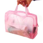 Портативная водонепроницаемая сумка для хранения, косметичка для ванной, органайзер, сумка на молнии для путешествий, домашний держатель для хранения макияжа, сумка для хранения