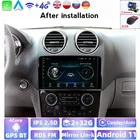 Автомобильный GPS-навигатор, стерео-система на Android, 4 ядра, для Mercedes Benz ML GL W164 ML350 ML500 GL320 X164 GL350 GL450, без DVD, типоразмер 2 DIN
