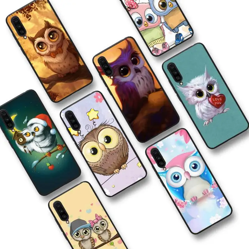 

Cute cartoon Owl Phone Case For Xiaomi mi 9 mi8 F1 9SE 10lite note 10lite Mi 8lite Coque for xiaomi mi 5x