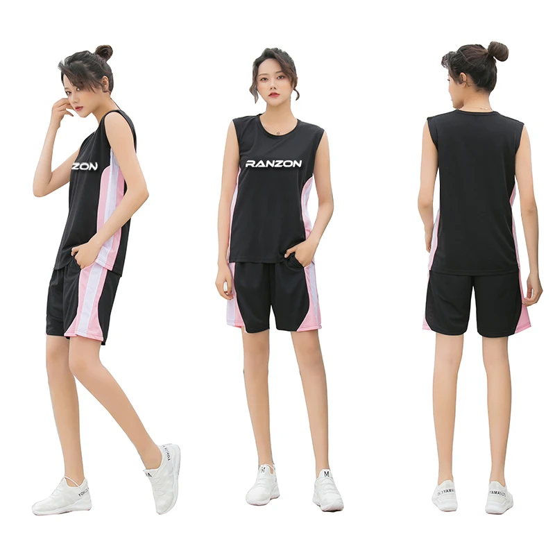 Женские баскетбольные майки спортивная одежда топ и шорты по индивидуальному