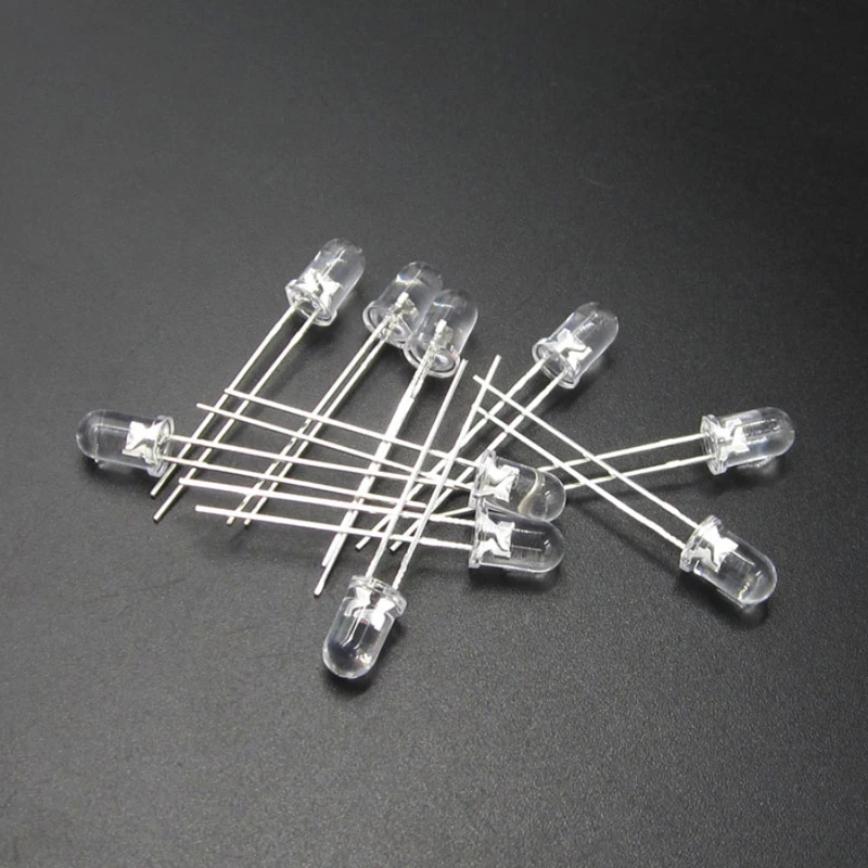 Светодиодный УФ светильник 5 мм 36 нм 2 шт.|Модули для умного дома| |